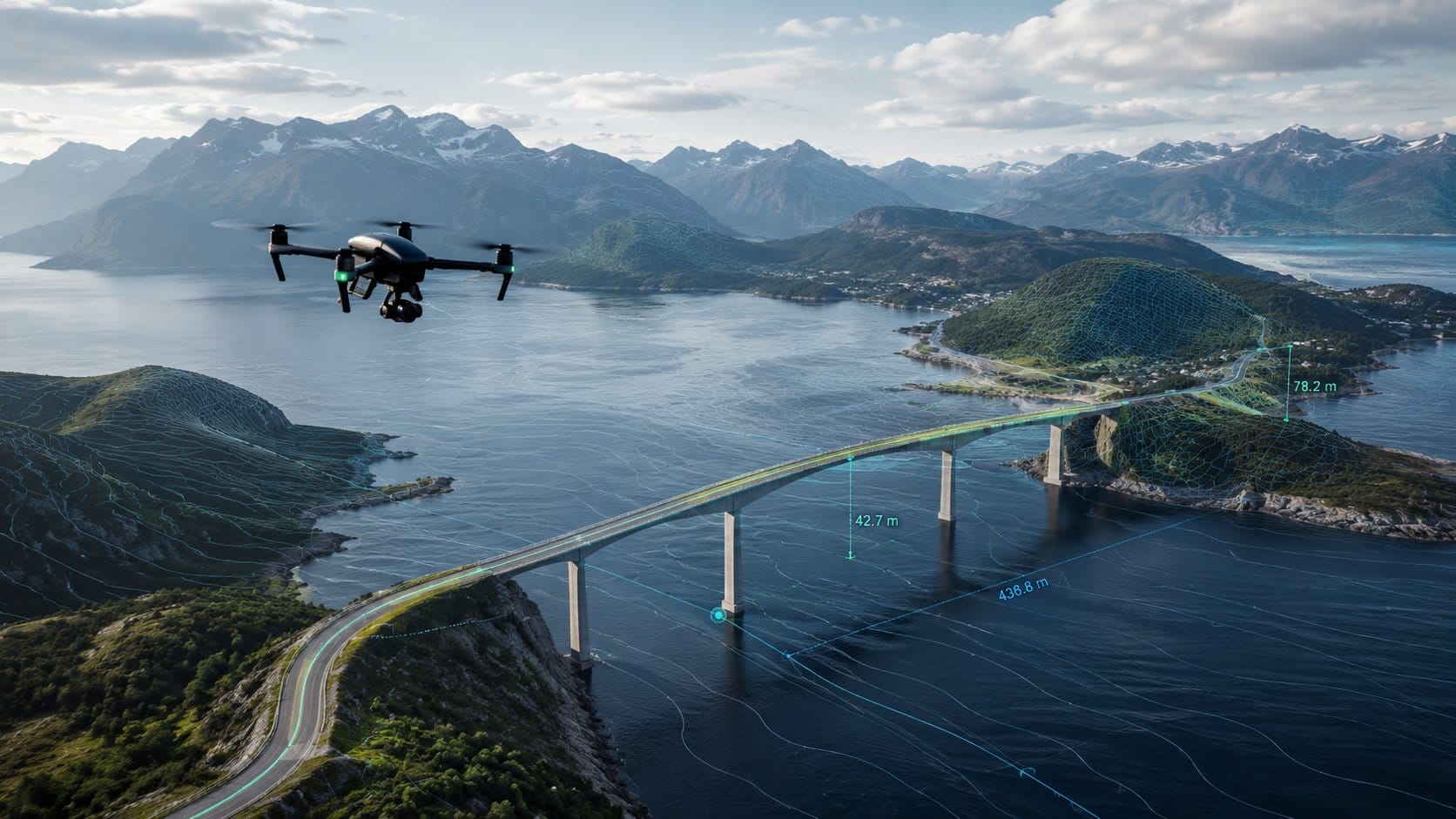Infrastruktur over fjord